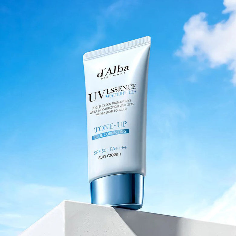 d'Alba Waterfull Tone-Up Sun Cream Blue SPF50+ PA++++ 50ml