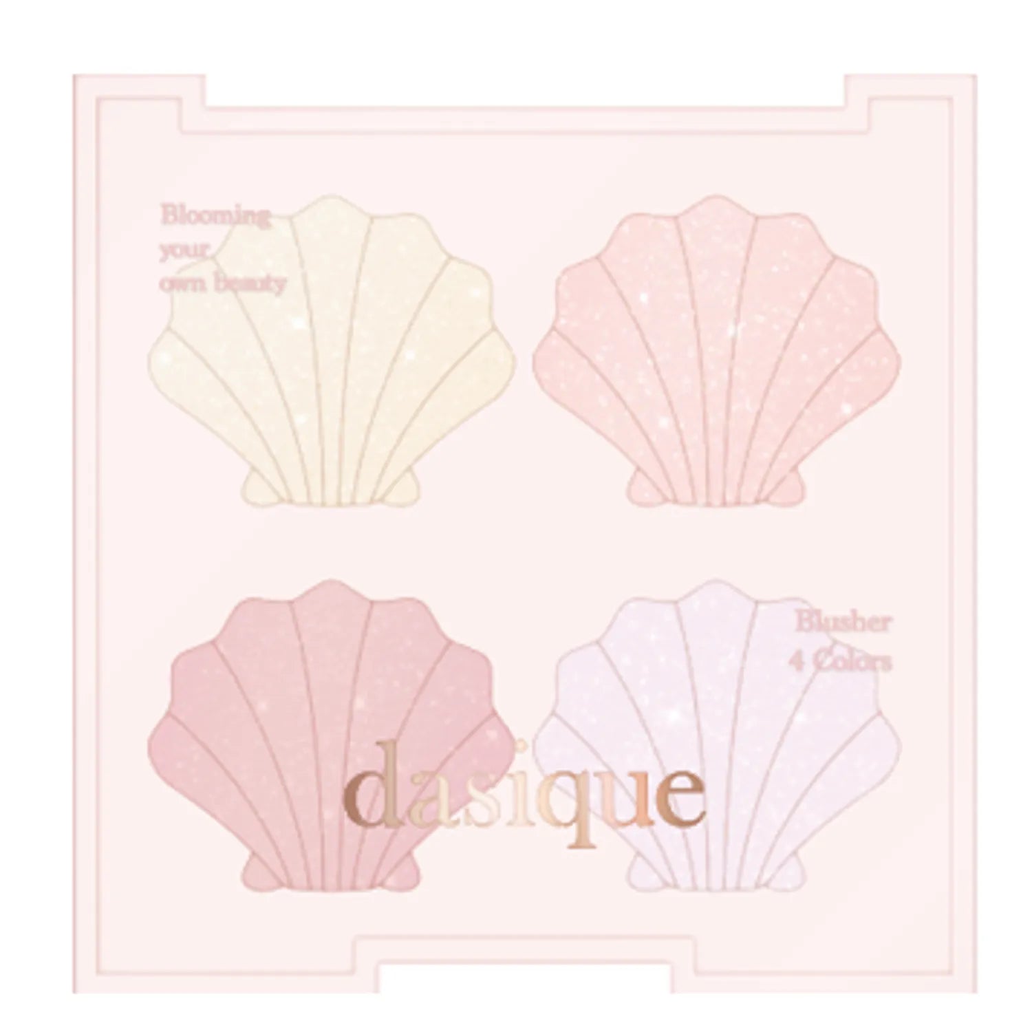 dasique Shine Glow Highlighter Palette 5.5g 01 Twinkle Mermaid (Mermaid Edition)