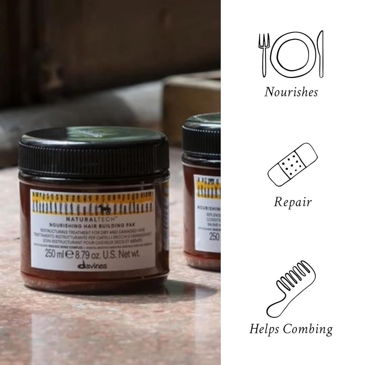 davines Nourishing Hair Building Pak 250ml