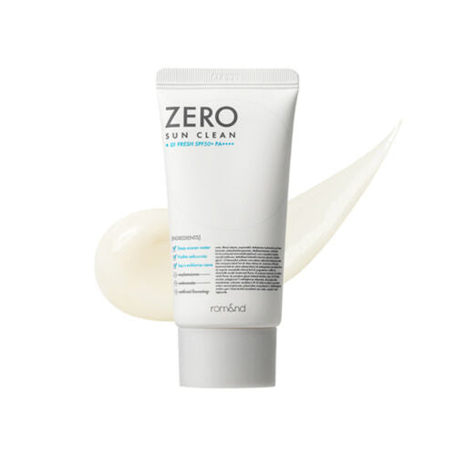 ROM & nd Zero Sun Clean Fresh 50ml SPF50+PA ++++ | Piel dodo – DODOSKIN