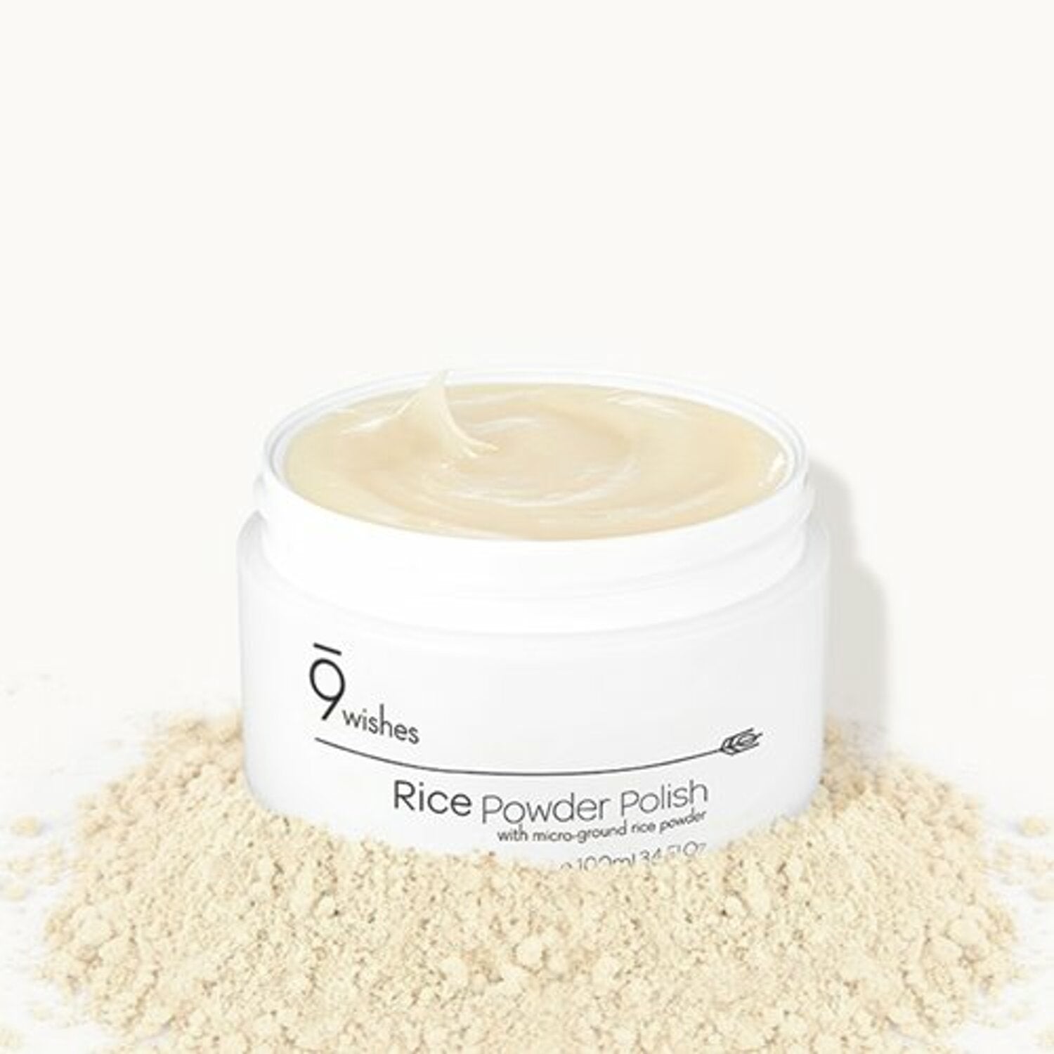 9wishes Rice Powder Polish 100ml - DODOSKIN