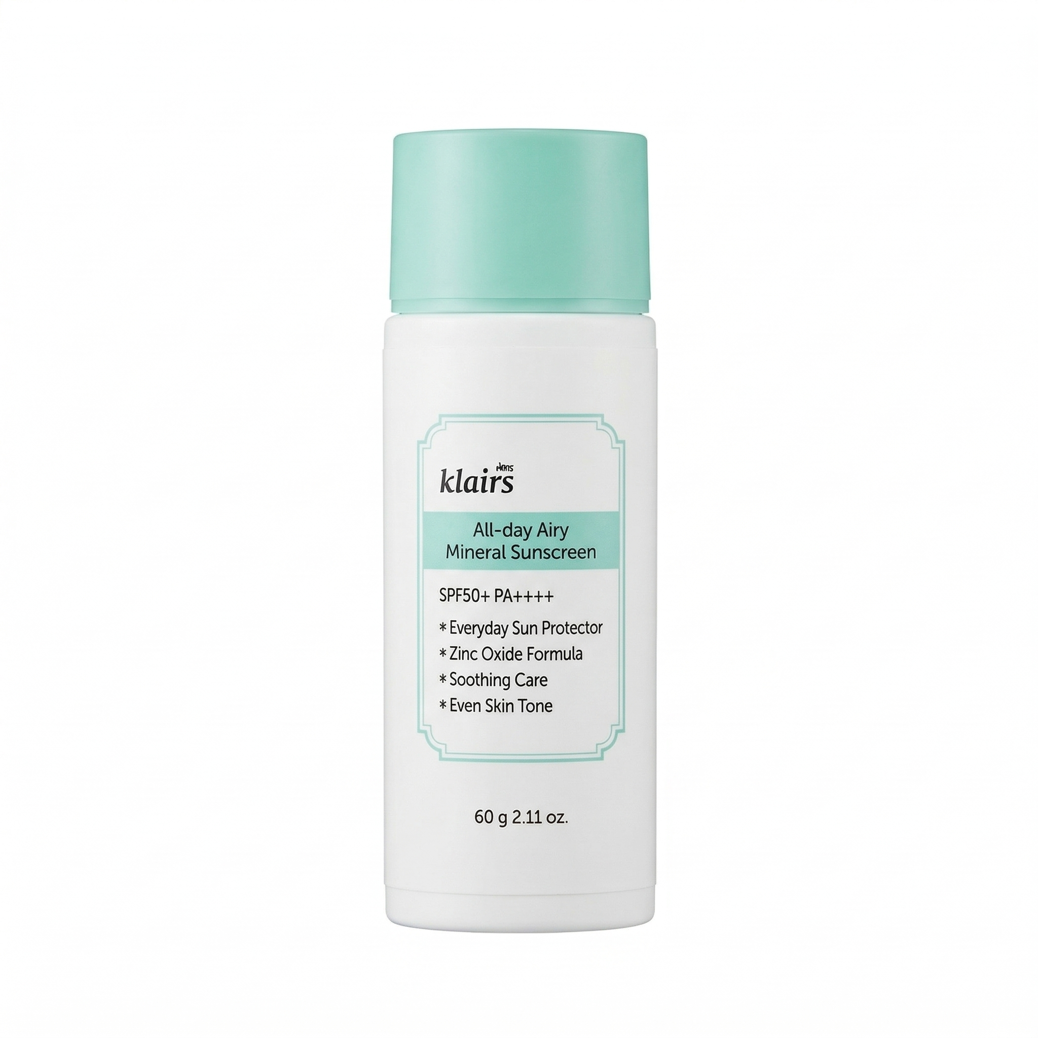 dear, klairs All-day Airy Mineral Sunscreen SPF50+ PA+++ 60g