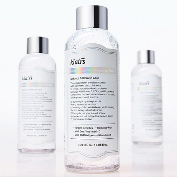 dear, klairs Freshly Juiced Vitamin Essence Toner 180ml