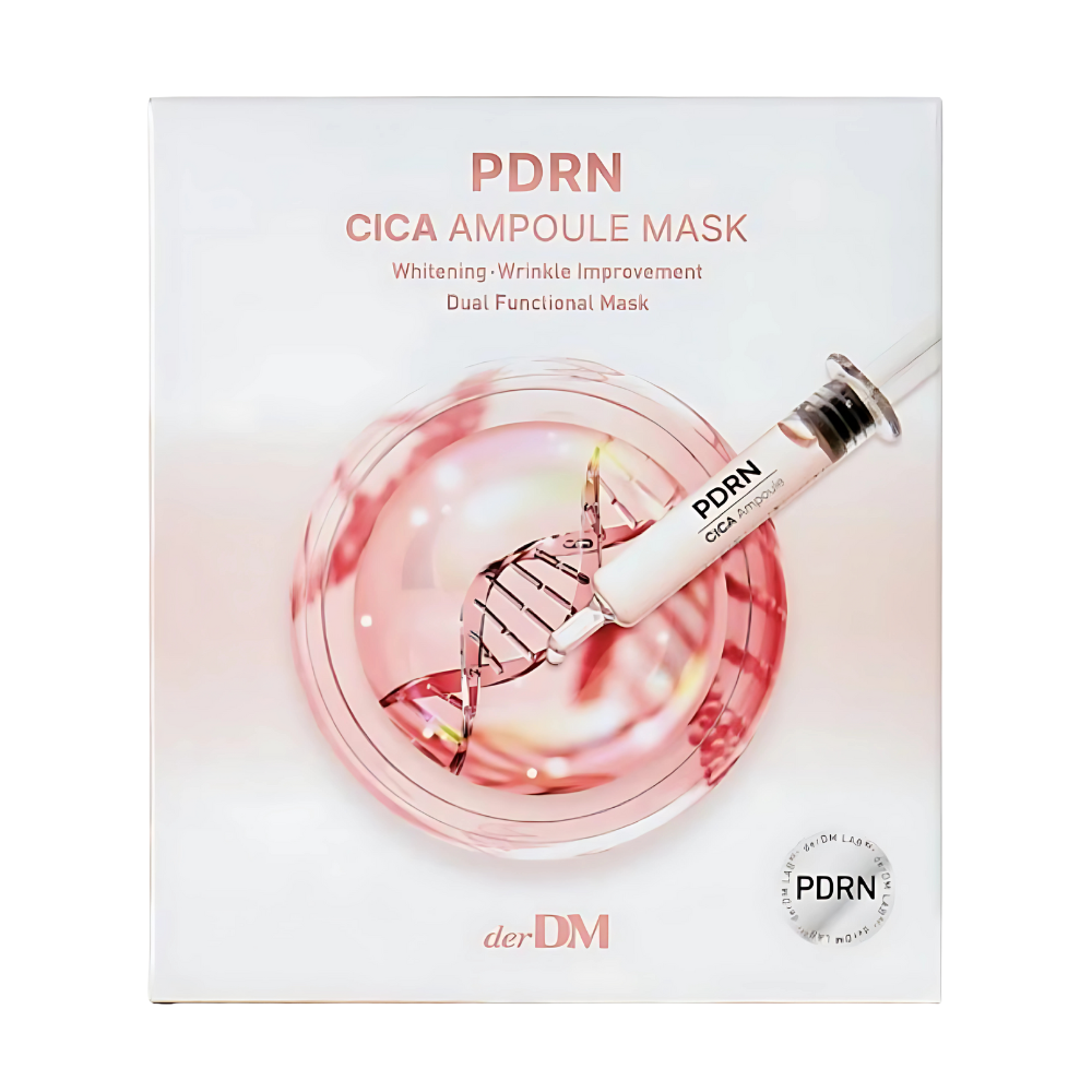 derDM PDRN Cica Ampoule Mask 30ml x 5 Sheets Set