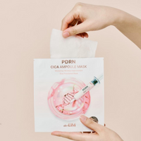 derDM PDRN Cica Ampoule Mask 30ml x 5 Sheets Set