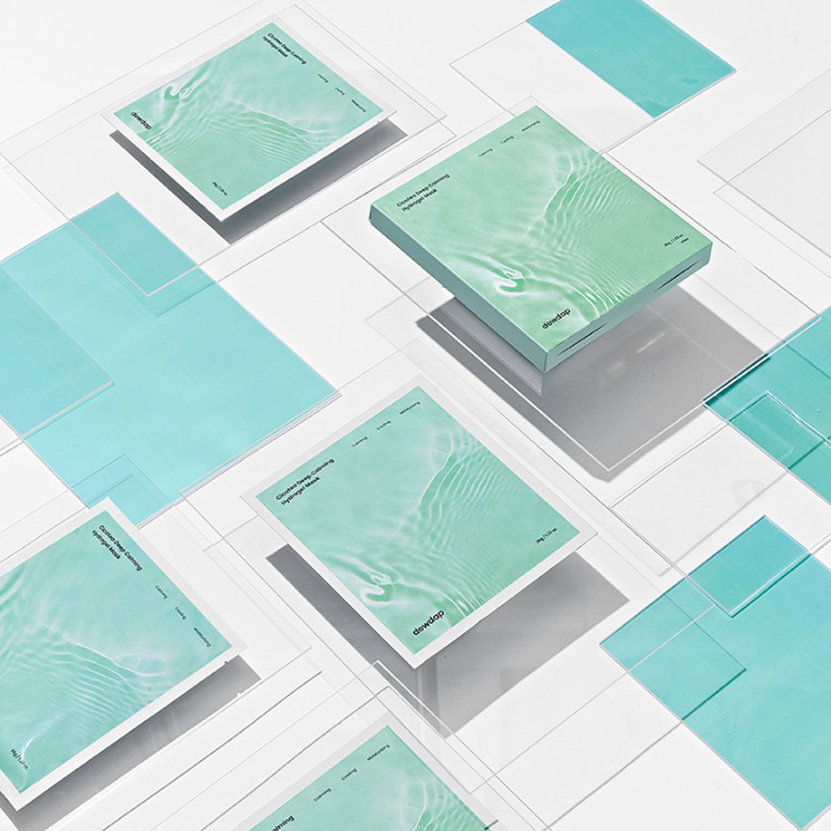 dewdap Cicatea Deep Calming Hydrogel Mask 35g x 4 Sheets