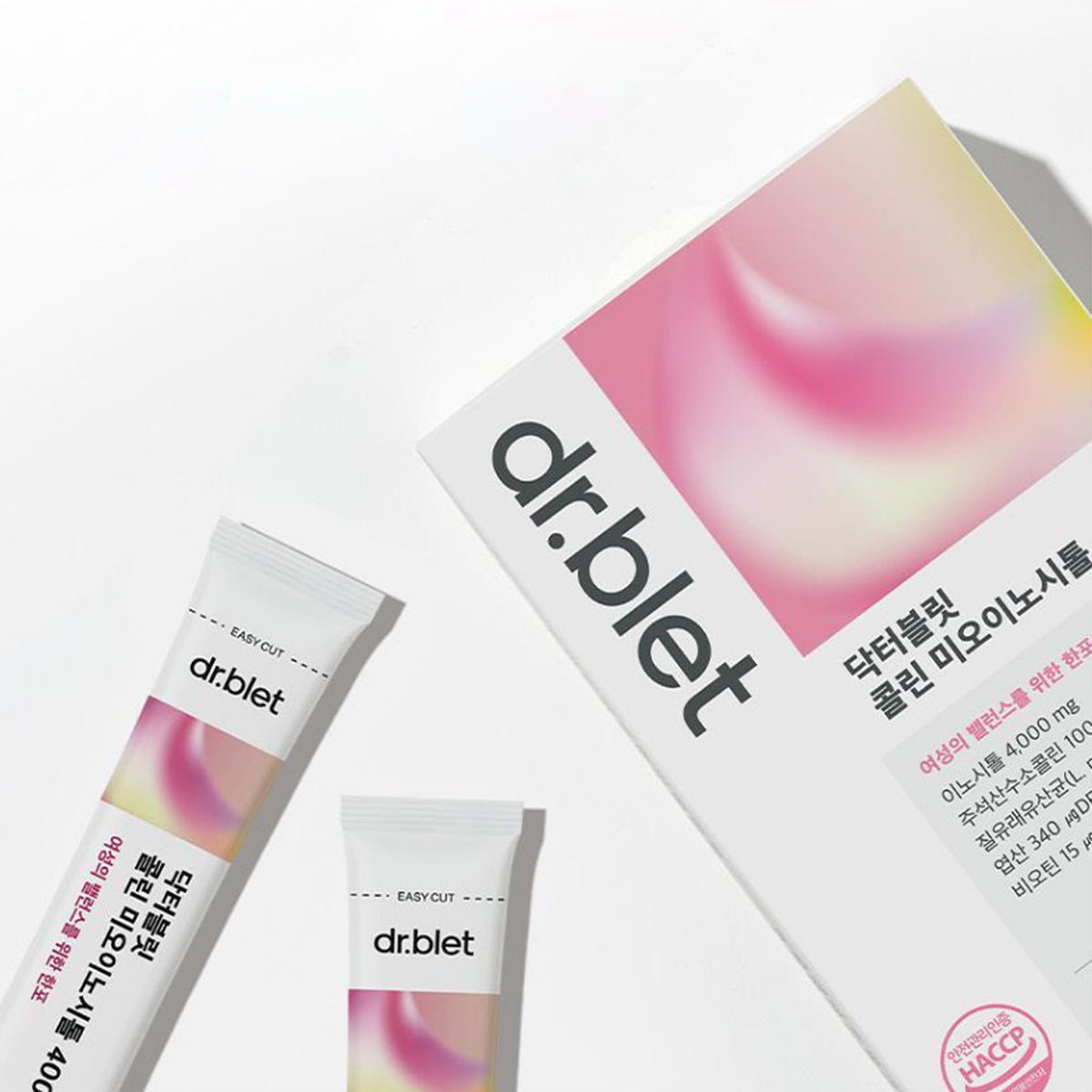 dr.blet Choline Myoinositol 4000 30 Sticks (1-Month Supply)