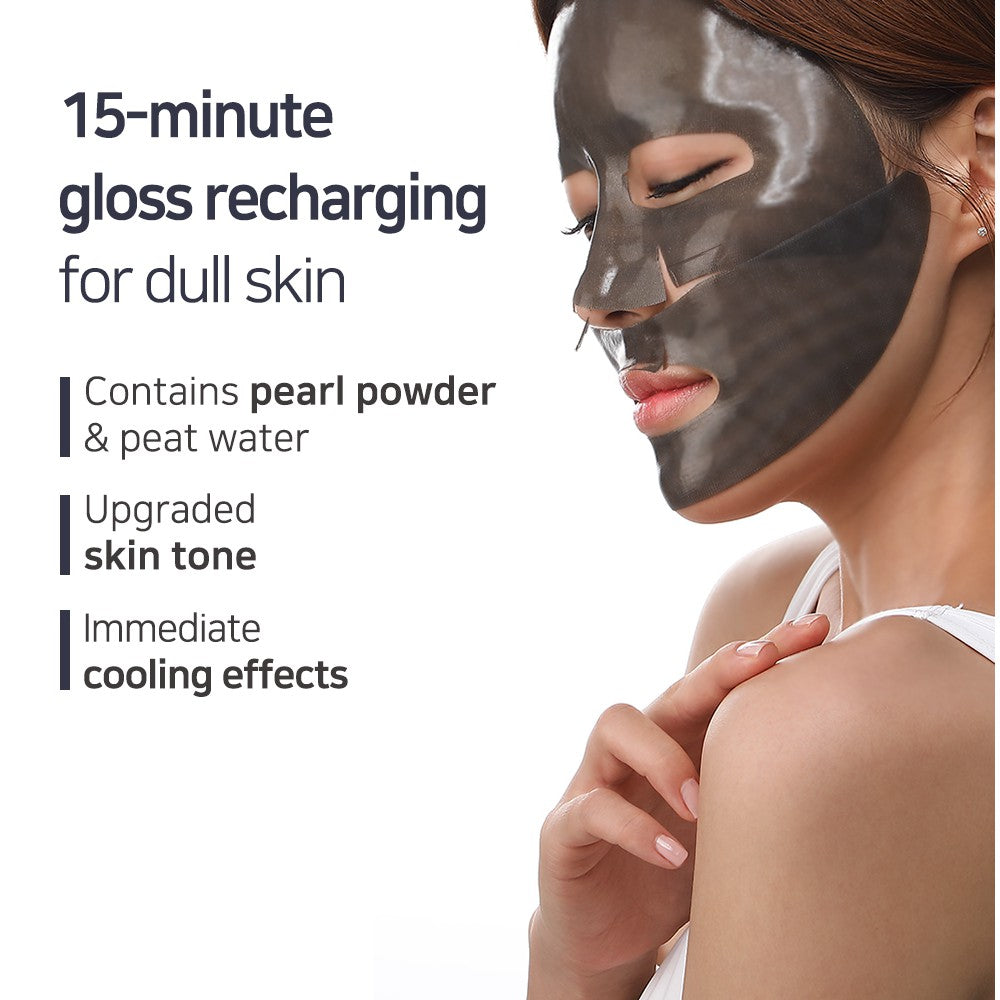 PETITFEE Black Pearl & Gold Hydrogel Mask Pack 5ea - DODOSKIN