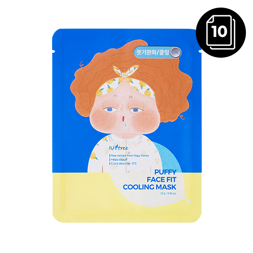 [Isntree] Puffy Face Fit Cooling Mask 10ea - Dodoskin