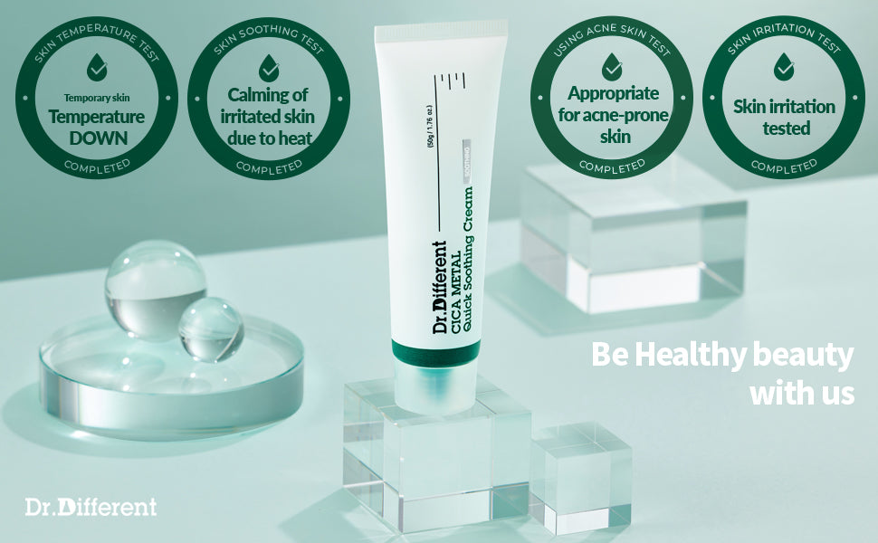 Dr.Different CICA METAL Quick Soothing Cream 50g - DODOSKIN