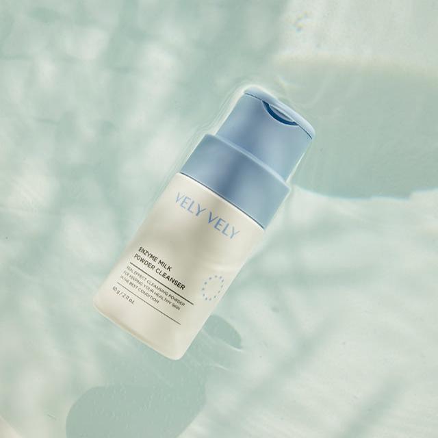 Vely Vely enzima Polvo Cleanser 60 g (té verde/leche)