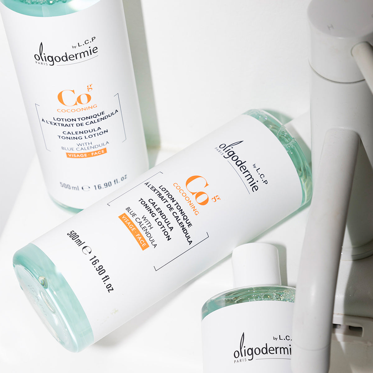 Lotión de tonificación de la caléndula de Oligidermie 500ml