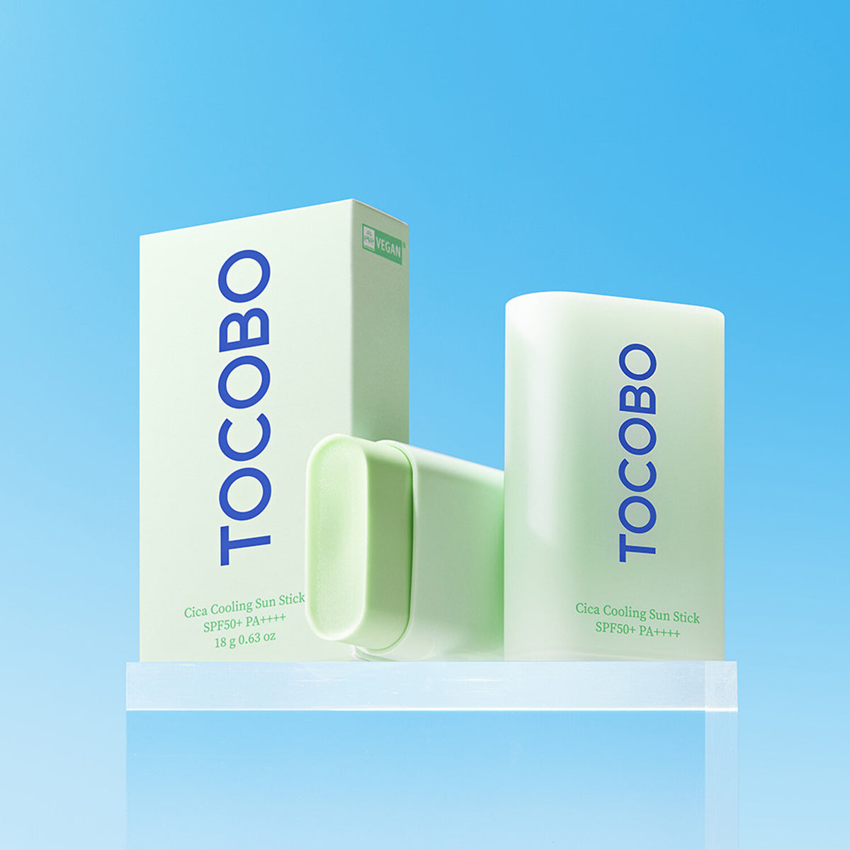 (Prince)TOCOBO Cica Cooling Sun Stick  SPF50+ PA++++ 18g - DODOSKIN