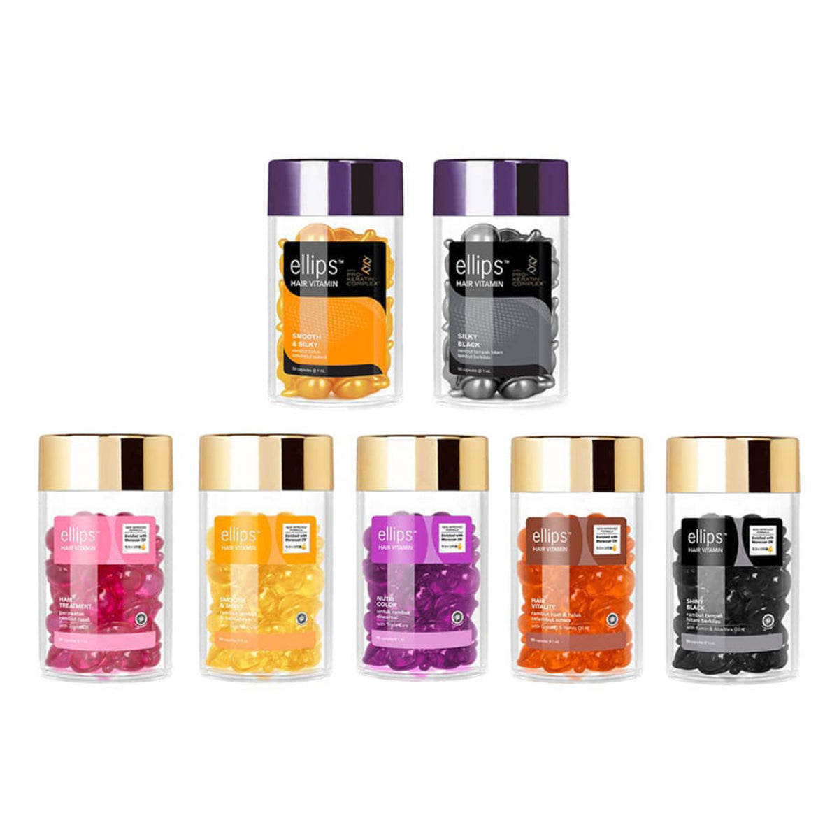 Ellips Vitamina para el cabello (elija entre 7 tipos)