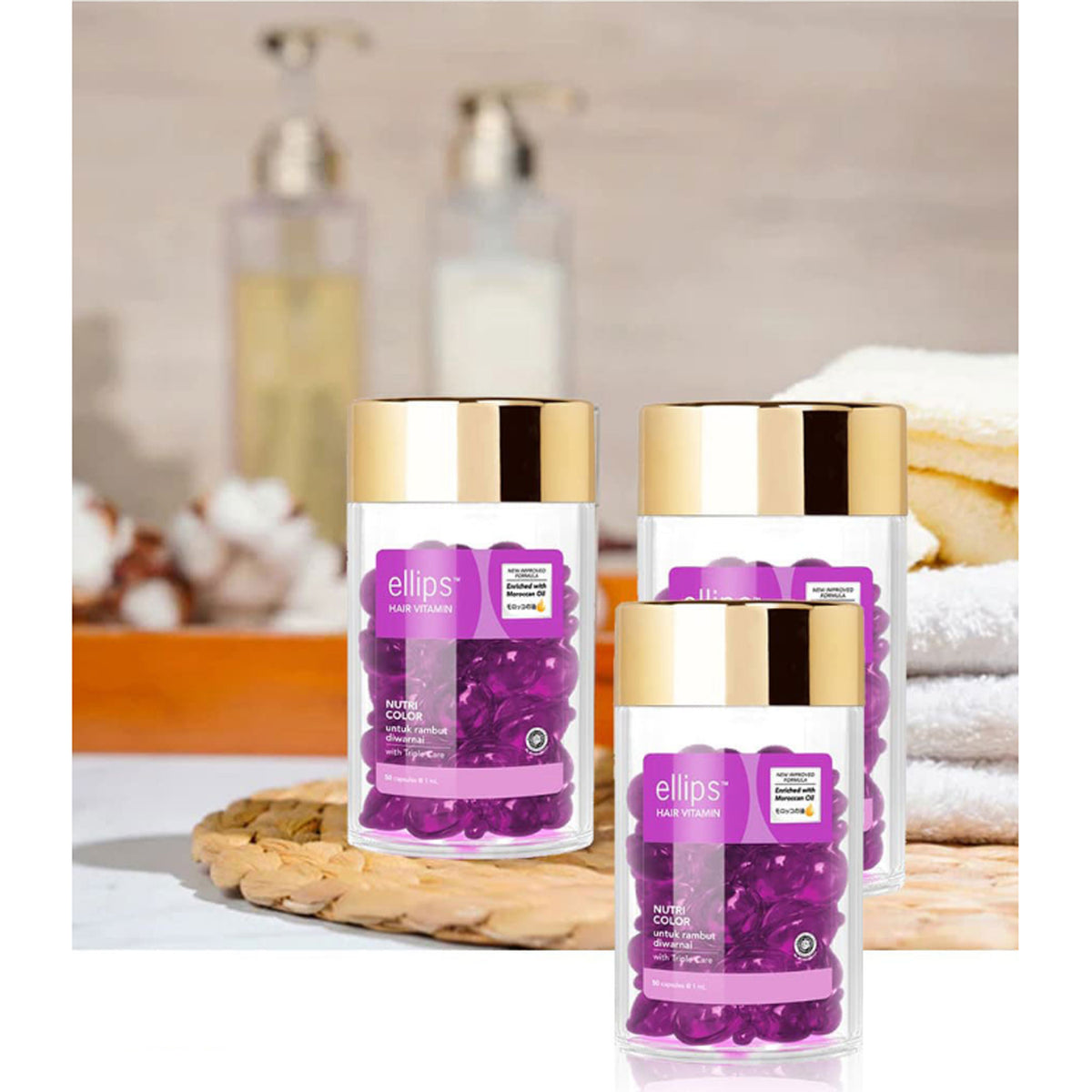 Ellips Vitamina para el cabello (elija entre 7 tipos)