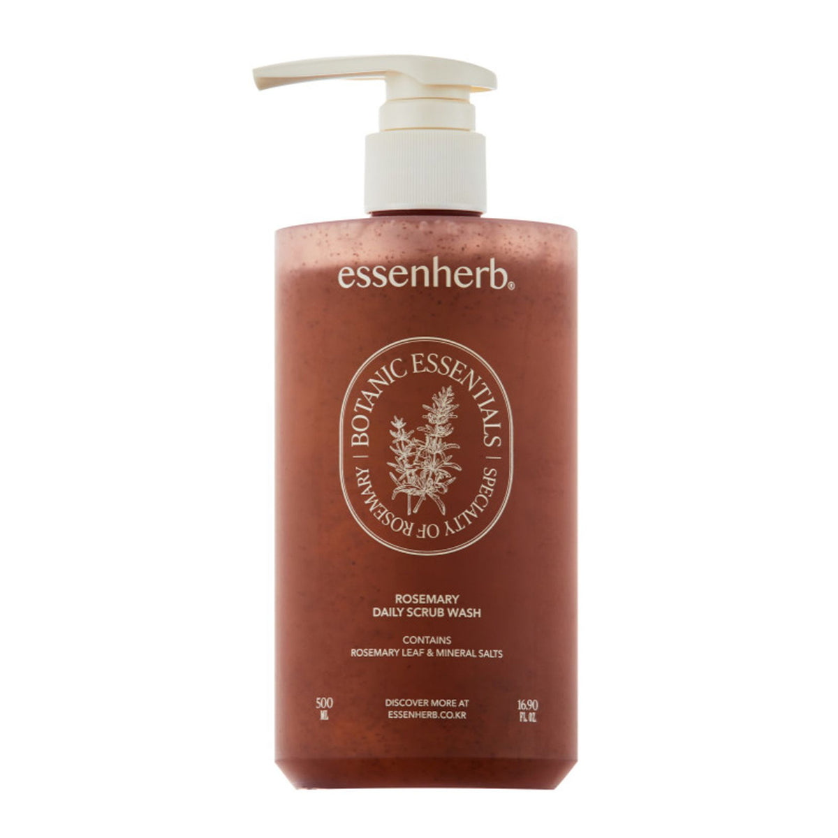 essenherb Rosemary Daily Scrub Wash 500ml