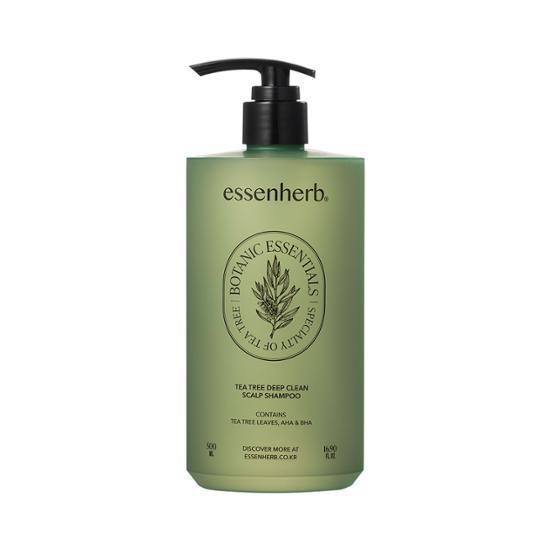 essenherb Tea Tree Deep Clean Scalp Shampoo 500ml