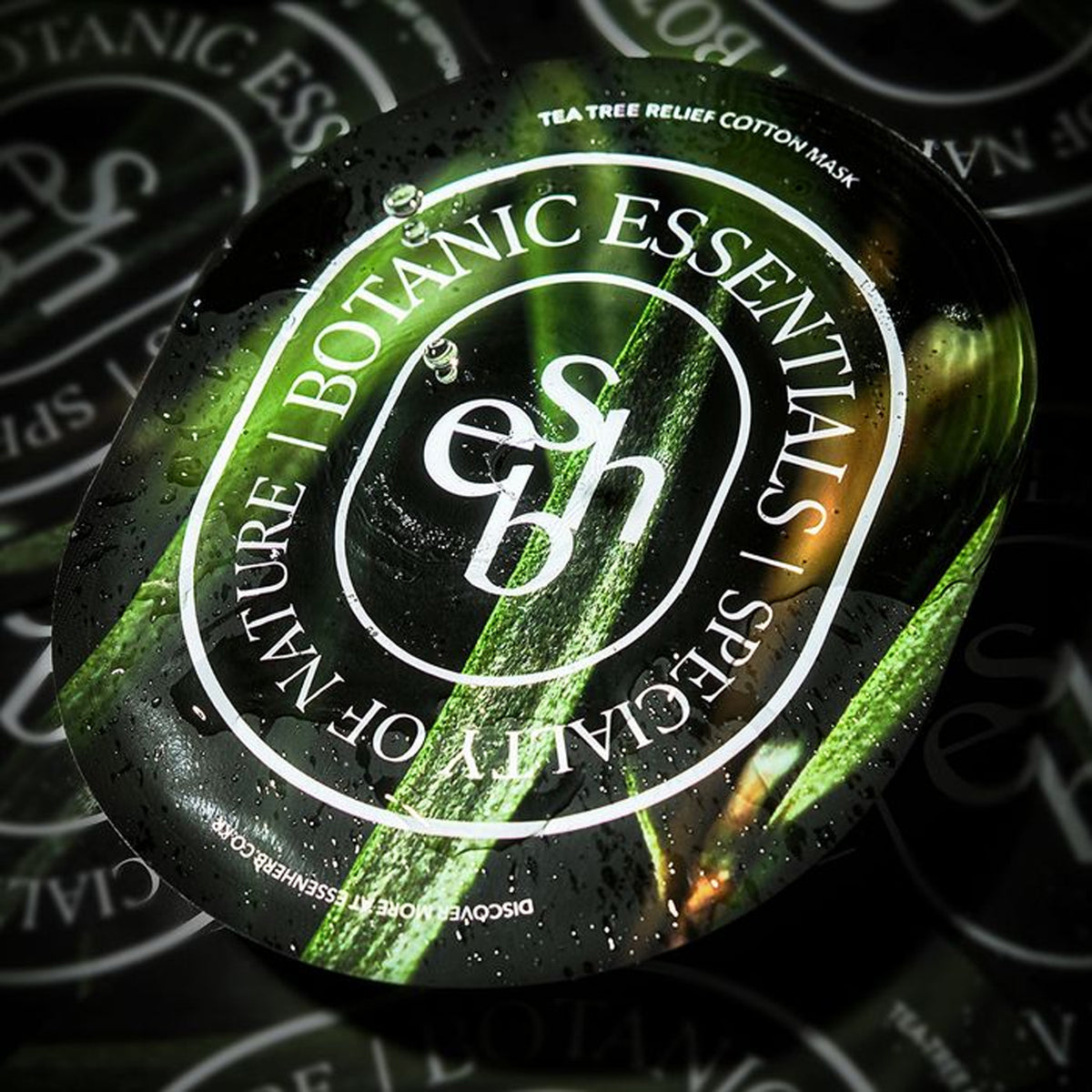 essenherb  Tea Tree Relief Cotton Mask 5ea