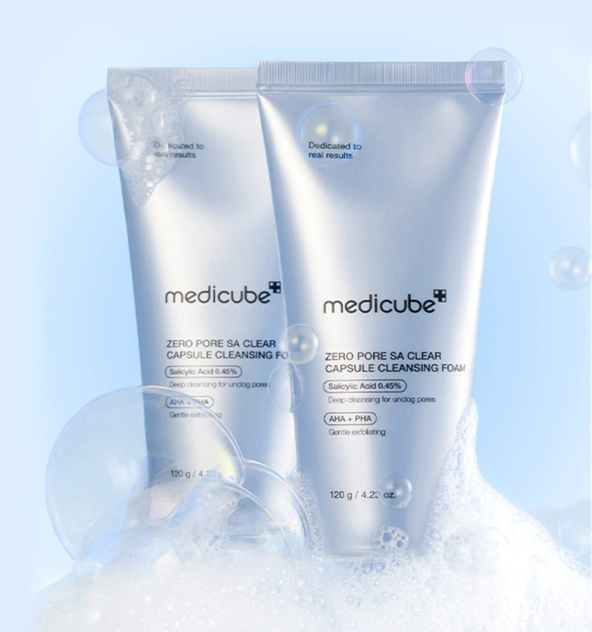 Medicube Zero Pore Clearing Capsule Foam Cleanser 4.2 oz