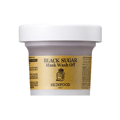 [SKINFOOD] Black Sugar Mask Wash Off 120g - Dodoskin