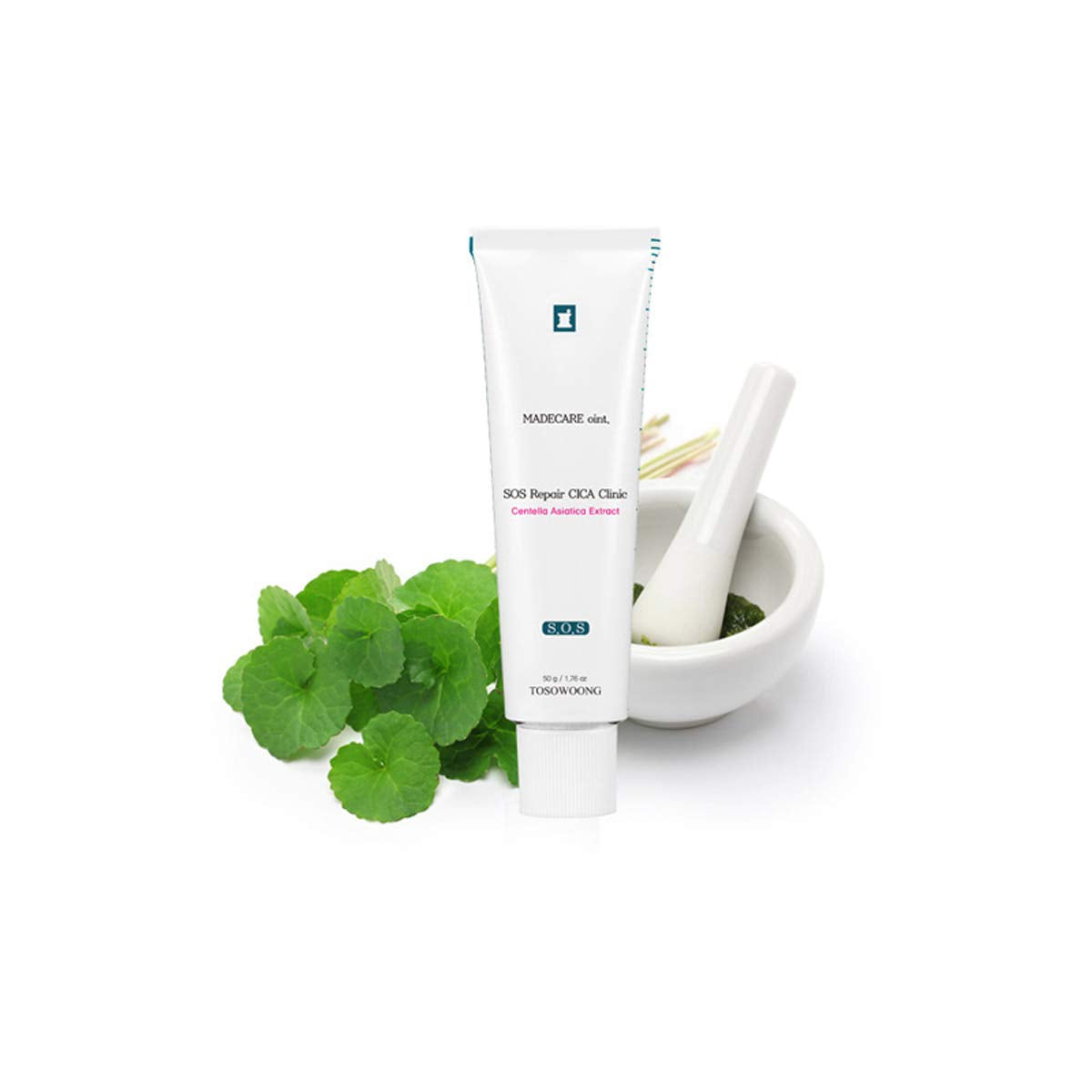 [Expiration imminen] TOSOWOONG SOS Repair Cica Clinic Centella Asiatica Extract 50g - DODOSKIN