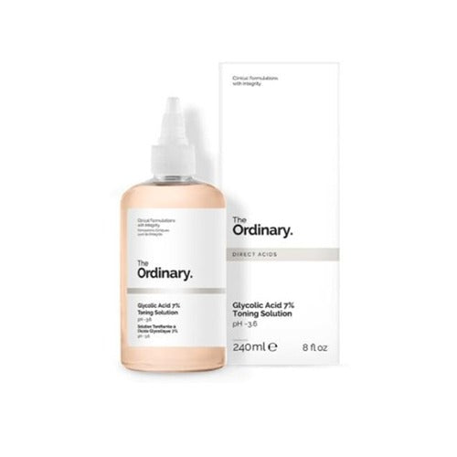 The Ordinary Glycolic Acid 7% Toning Solution 240ml | DODO SKIN – DODOSKIN