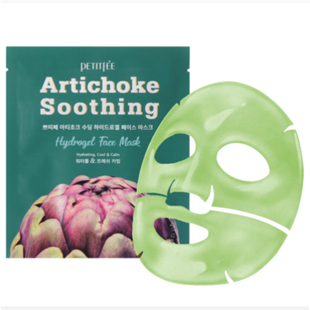 PETITFEE Artichoke Soothing Hydrogel Face Mask 5ea - DODOSKIN