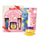 FRUDIA Honey Lip Balm & Hand Cream Gift Set THANK YOU BERRY MUCH (10ml + 30g * 2pcs)