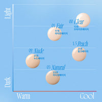 fwee Cushion Egg-Fit Cover 13g 5 colors