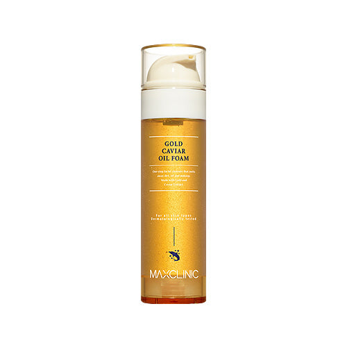[MAXCLINIC] Gold Caviar Oil Foam 110ml - Dodoskin