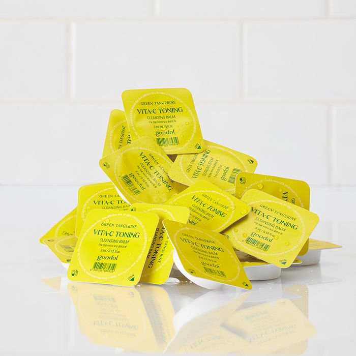 goodal Green Tangerine Vita C Toning Cleansing Balm Travel Kit [14 Pieces]