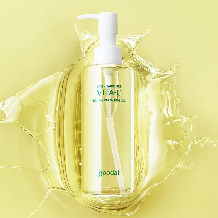 goodal Green Tangerine Vita C Toning Cleansing Oil 200ml | DODO