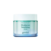 "Image of goodal Heartleaf Hyaluron Soothing Cream 75mL Refill Set. Soothes and hydrates skin with heartleaf and hyaluronic acid."