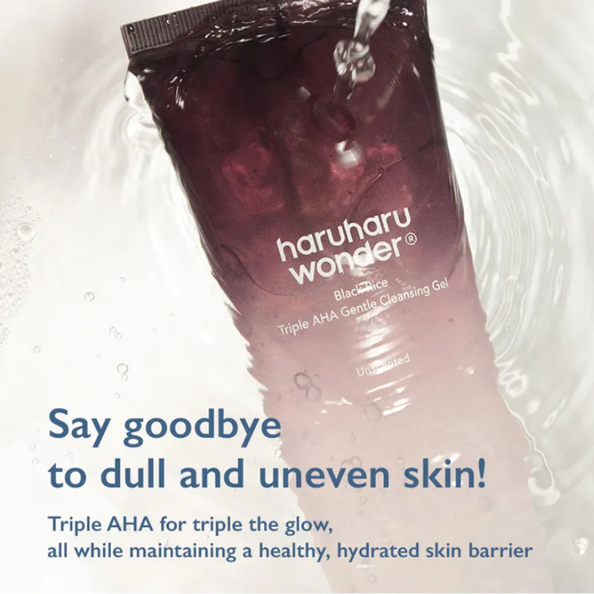 haruharu wonder Black Rice Triple AHA Gentle Cleansing Gel 20ml