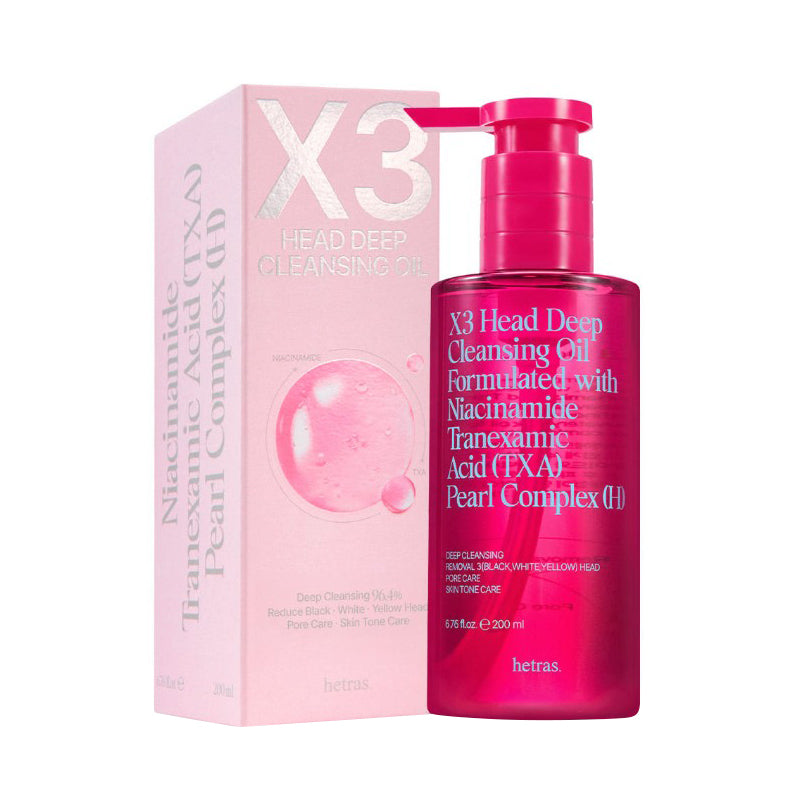 hetras X3 Head Deep Cleansing Oil 200ml