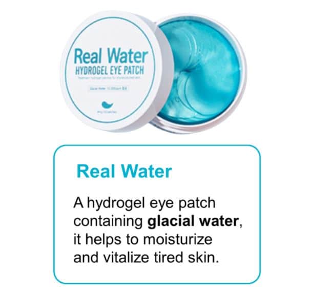 PRRETI Real Water Hydrogel Eye Patch 60sheets - DODOSKIN