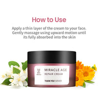 (Matthew검수) THANK YOU FARMER Miracle Age Repair Cream 50ml - DODOSKIN