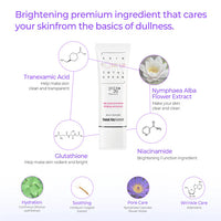 (Matthew검수) THANK YOU FARMER  Skin Tone Up Total Cream SPF50+ PA++++ 40ml - DODOSKIN