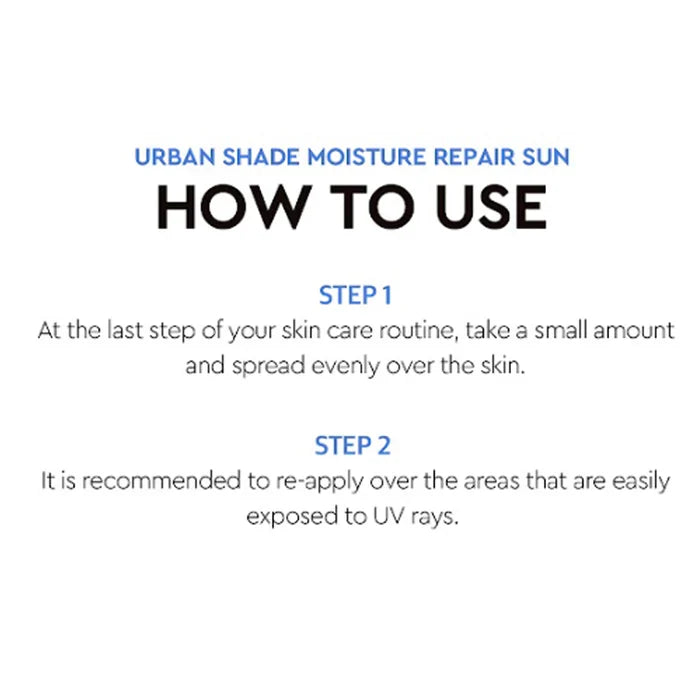 [Expiration imminen] Dewytree Urban Shade Moisture Repair Sunscreen SPF 50+ PA++++ 50ml