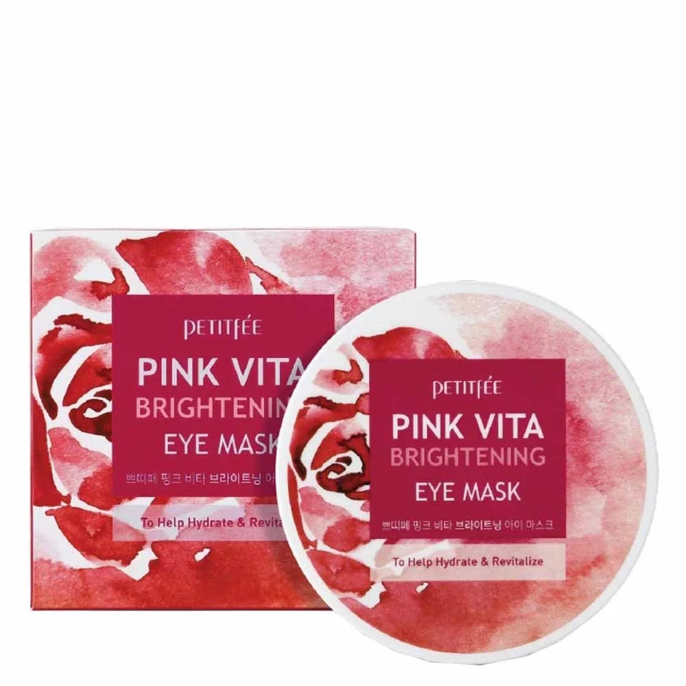 PETITFEE Pink Vita Brightening Eye Mask 60ea - DODOSKIN