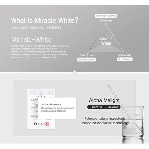 (Matthew) 9wishes Miracle White Ampule Serum 25ml - DODOSKIN
