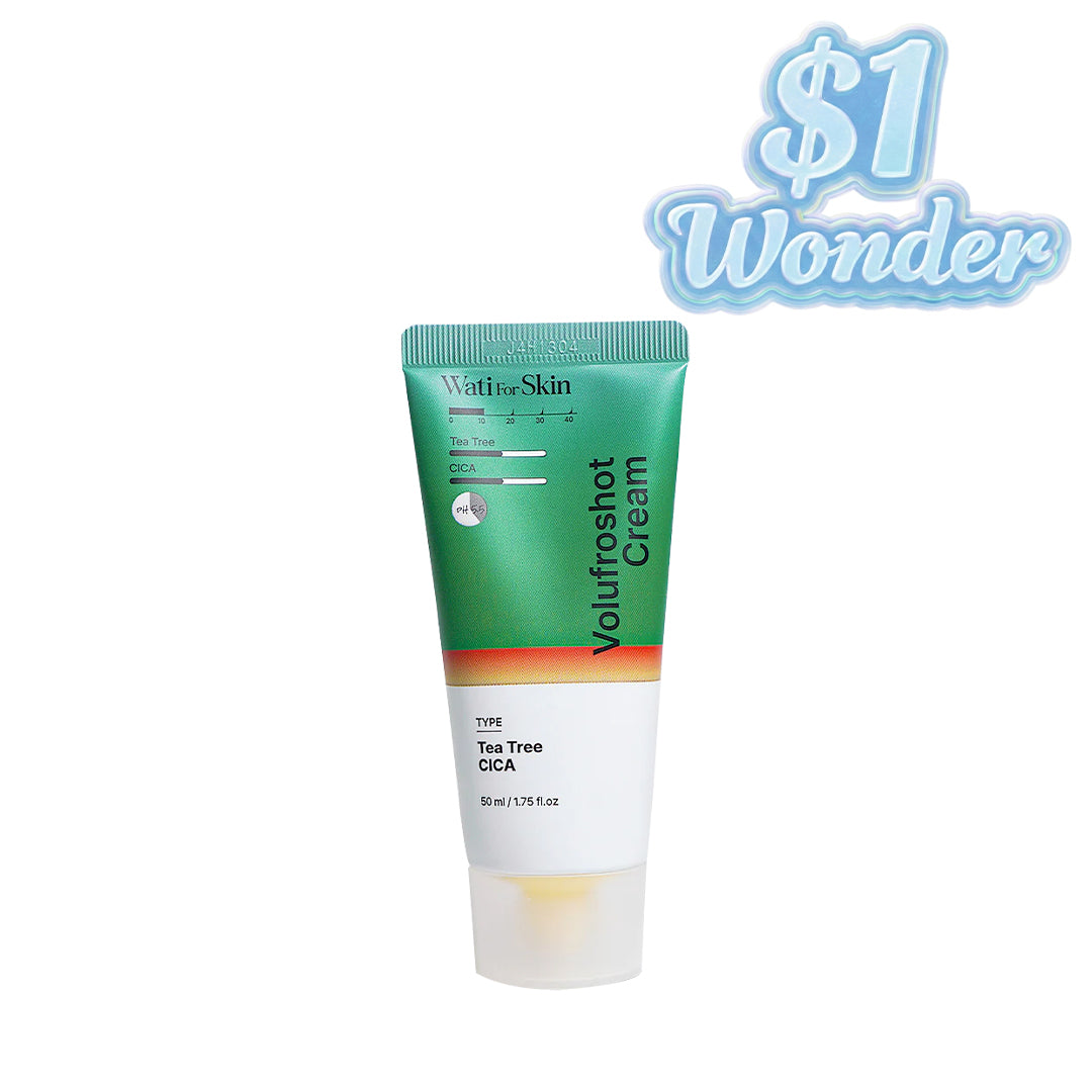 [Deal] Wati For Skin Tea Tree Cica Blemish Soothing Volufroshot Cream 50ml