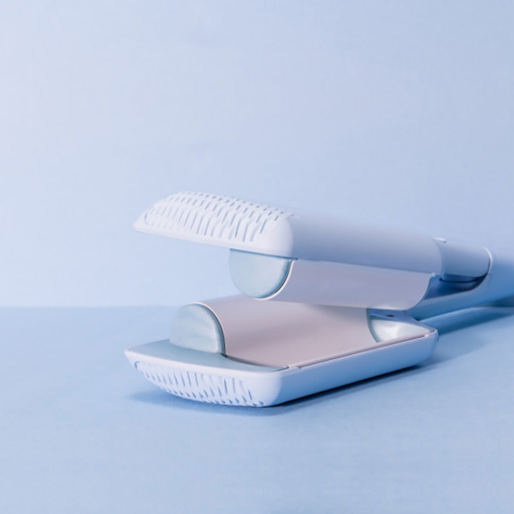 VODANA Triple Flow Wave Iron 40mm Creamy Blue | DODO SKIN – DODOSKIN VODANA Triple Flow Wave Iron 40mm Creamy Blue | DODO SKIN – DODOSKIN