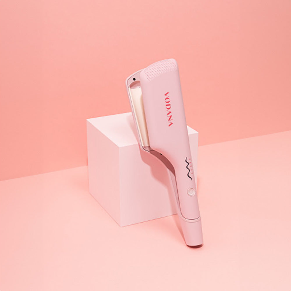 VODANA Triple Flow Wave Iron 32mm Pink Vanilla | DODO SKIN – DODOSKIN