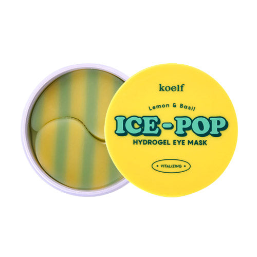 [koelf] Lemon & Basil Ice-pop Hydrogel Eye Mask 60ea (30usage) - Dodoskin