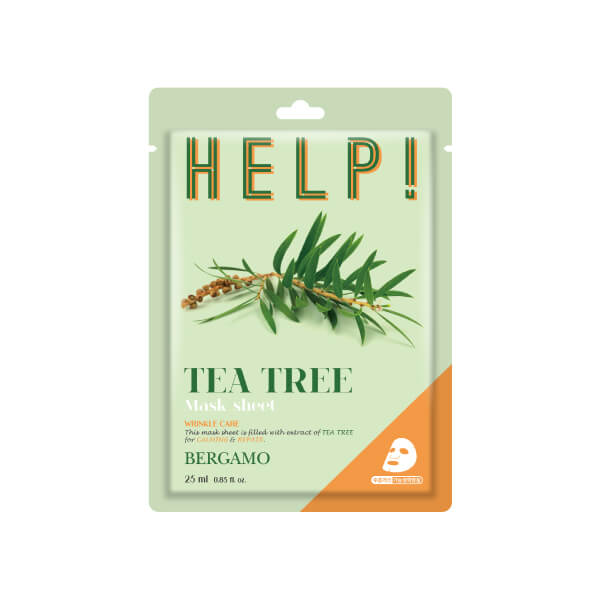 Bergamo Help! Mask Pack Tea Tree 25ml *10ea - DODOSKIN