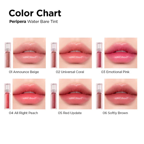 (Mhark) PERIPERA Water Bare Tint 3.7g - DODOSKIN