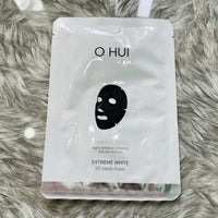 O HUI Extreme White 3D Black Facial Mask 27g x 6EA - DODOSKIN