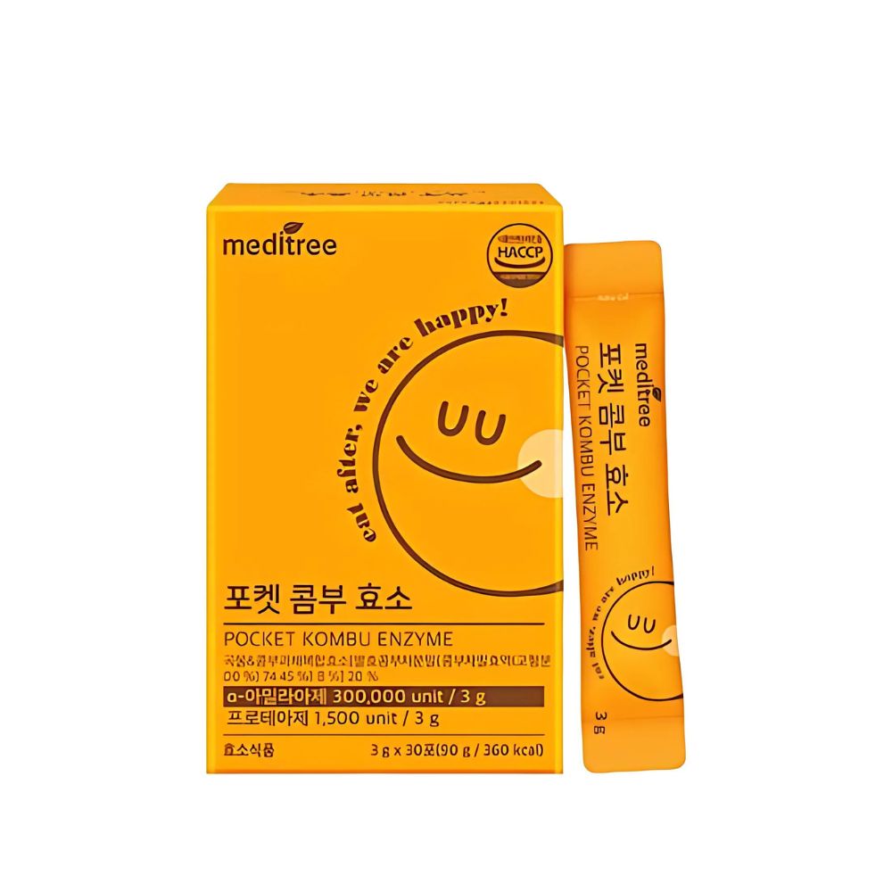 Meditree Pocket Kombu Enzyme 3GX30 Sticks