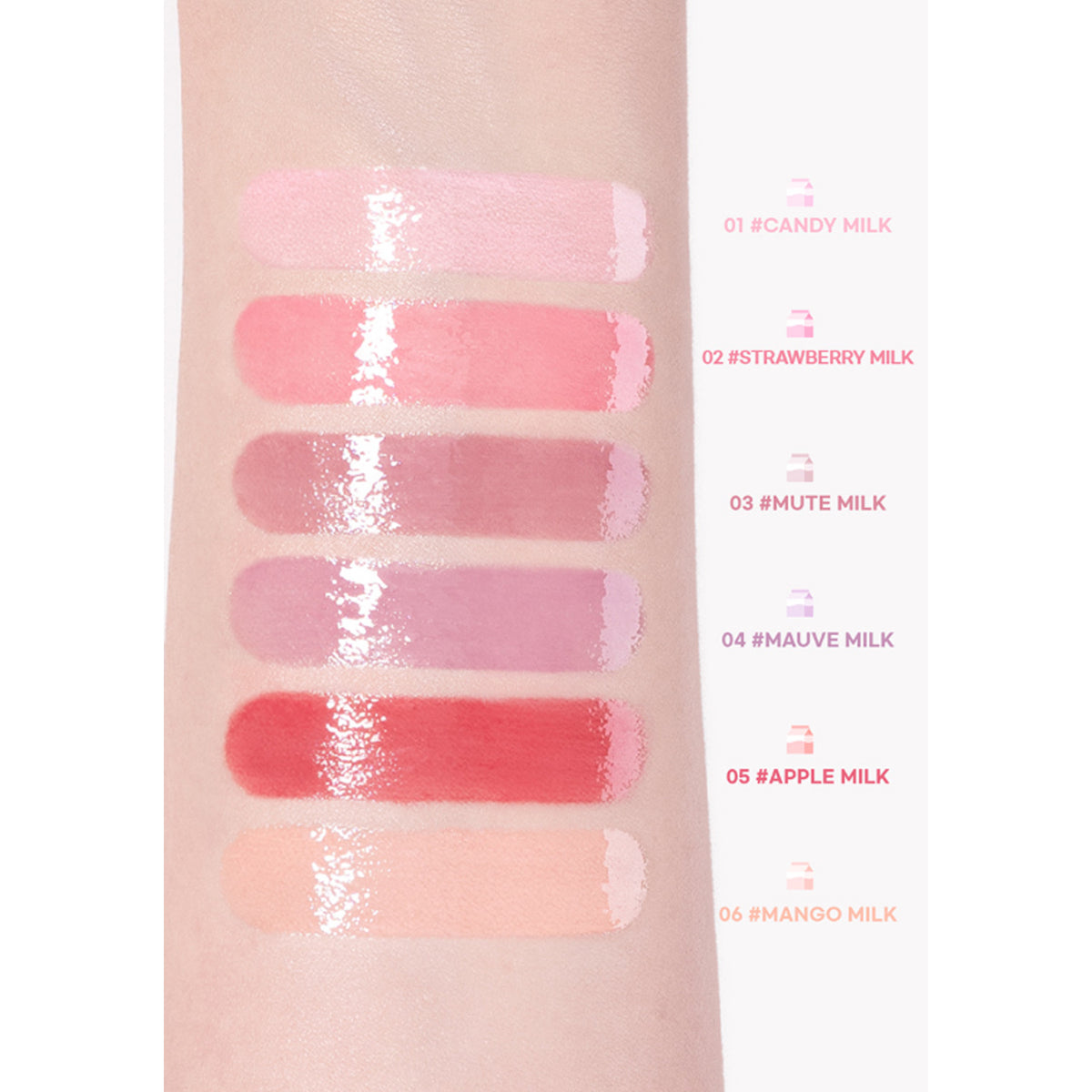 Merry monde Milk Heart Tint Lip & Cheek 5g